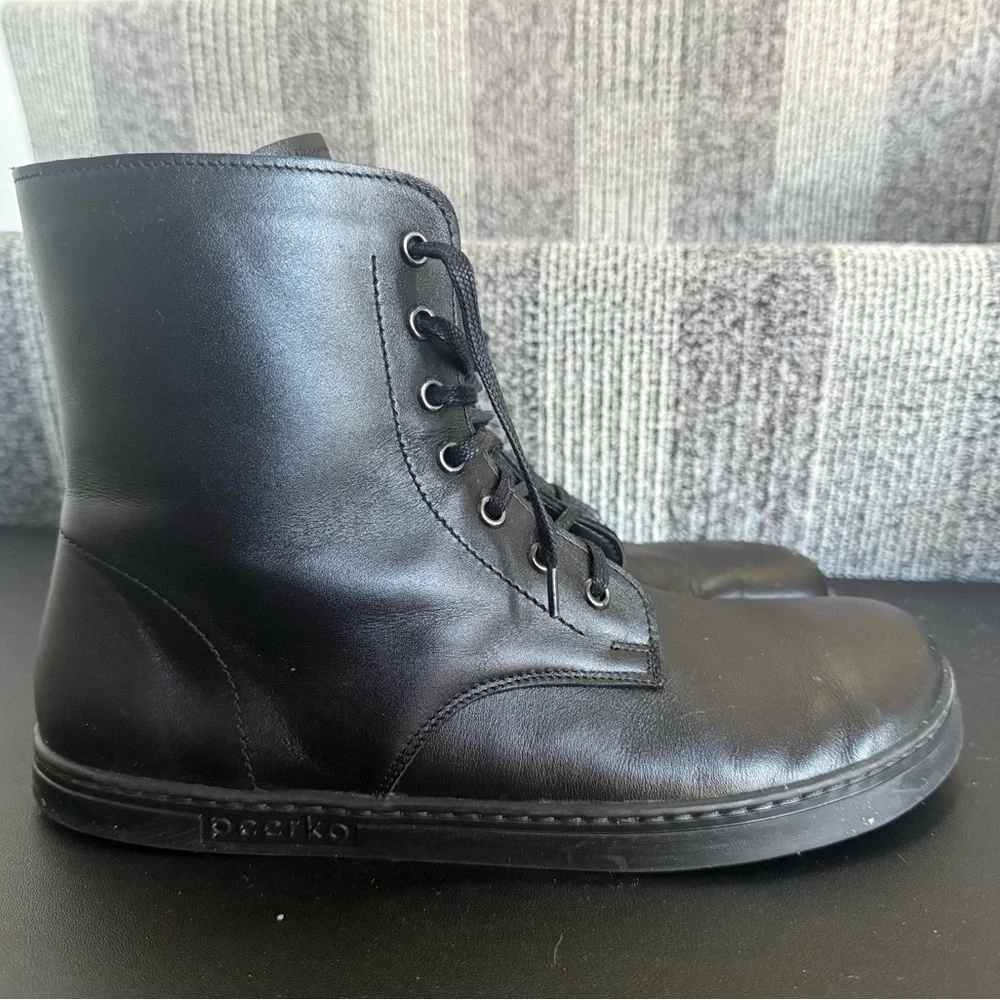 Be Lenka Barefoot Winter 3.0 Women’s Black Boots Size W5.5 EU37 - Picture 2 of 7